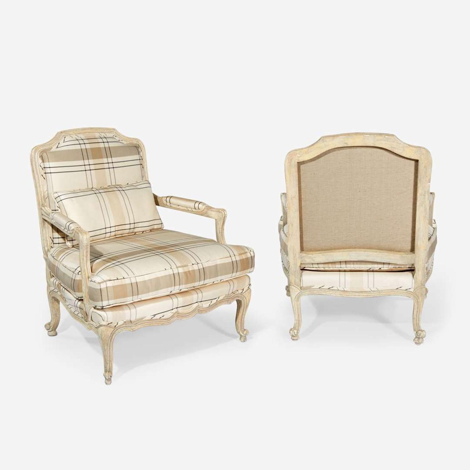 Contemporary A Set of Six Louis XV Style Bergères