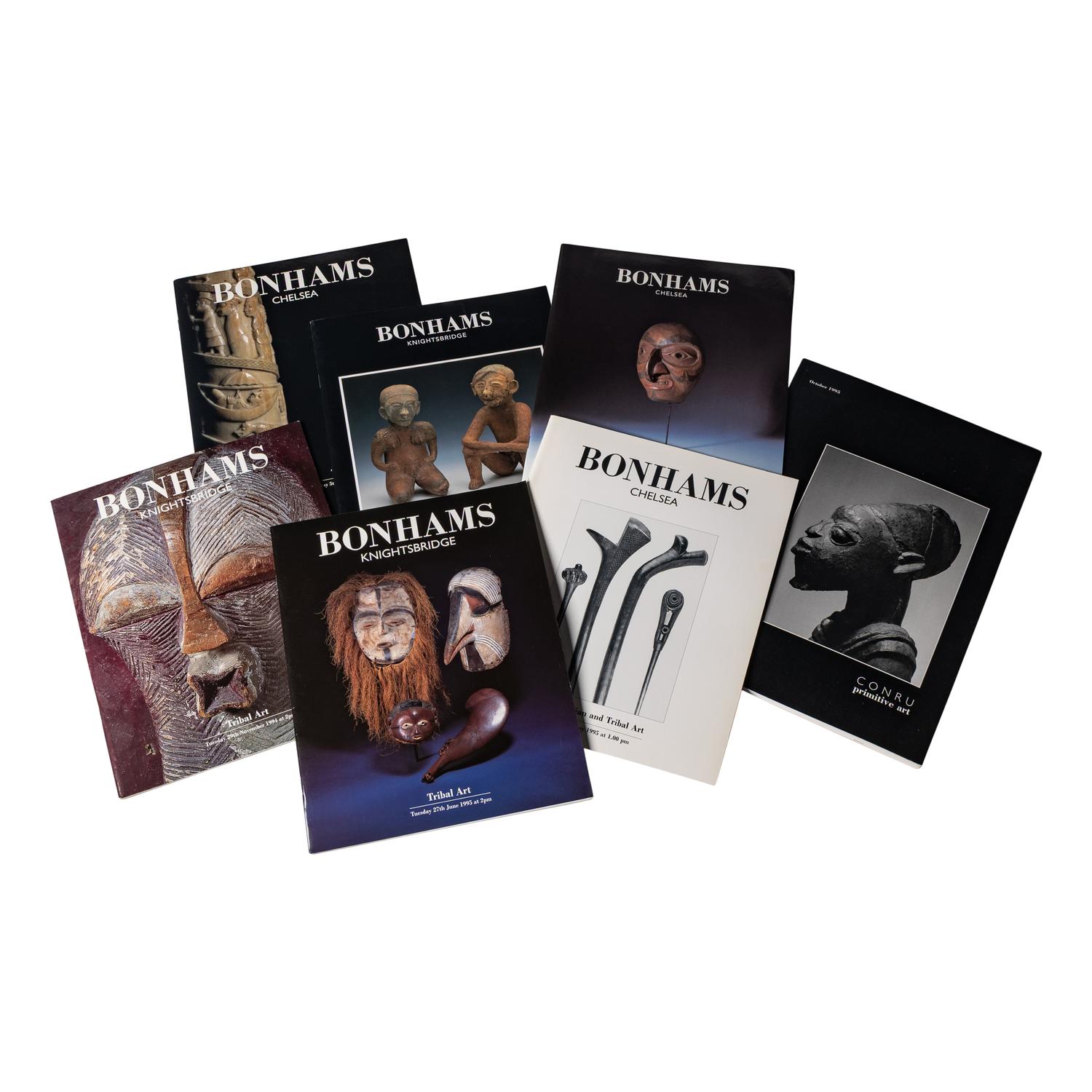 A Collection of 105 Pre-Columbian and Tribal Art Auction Catalogues and Art Reference Works