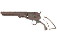 [CIVIL WAR]. Relic Colt 1849 Pocket Model Dug at Resaca, Georgia.