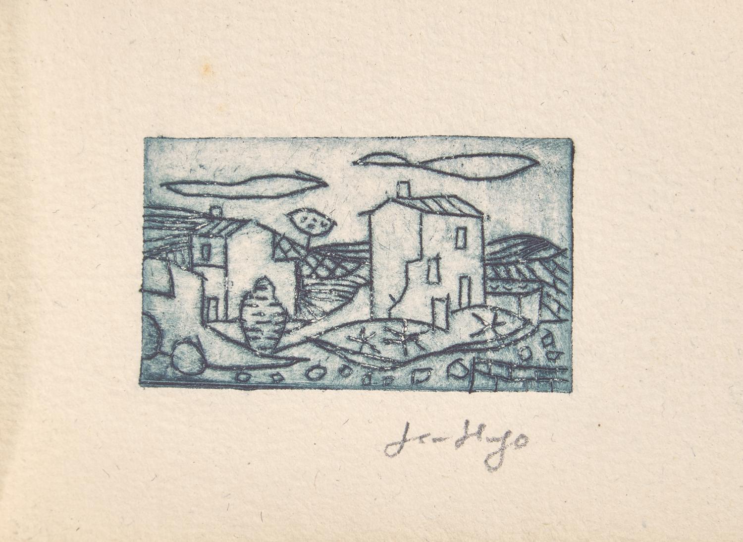 [Art] [Hugo, Jean] Group of 6 Miniature Books