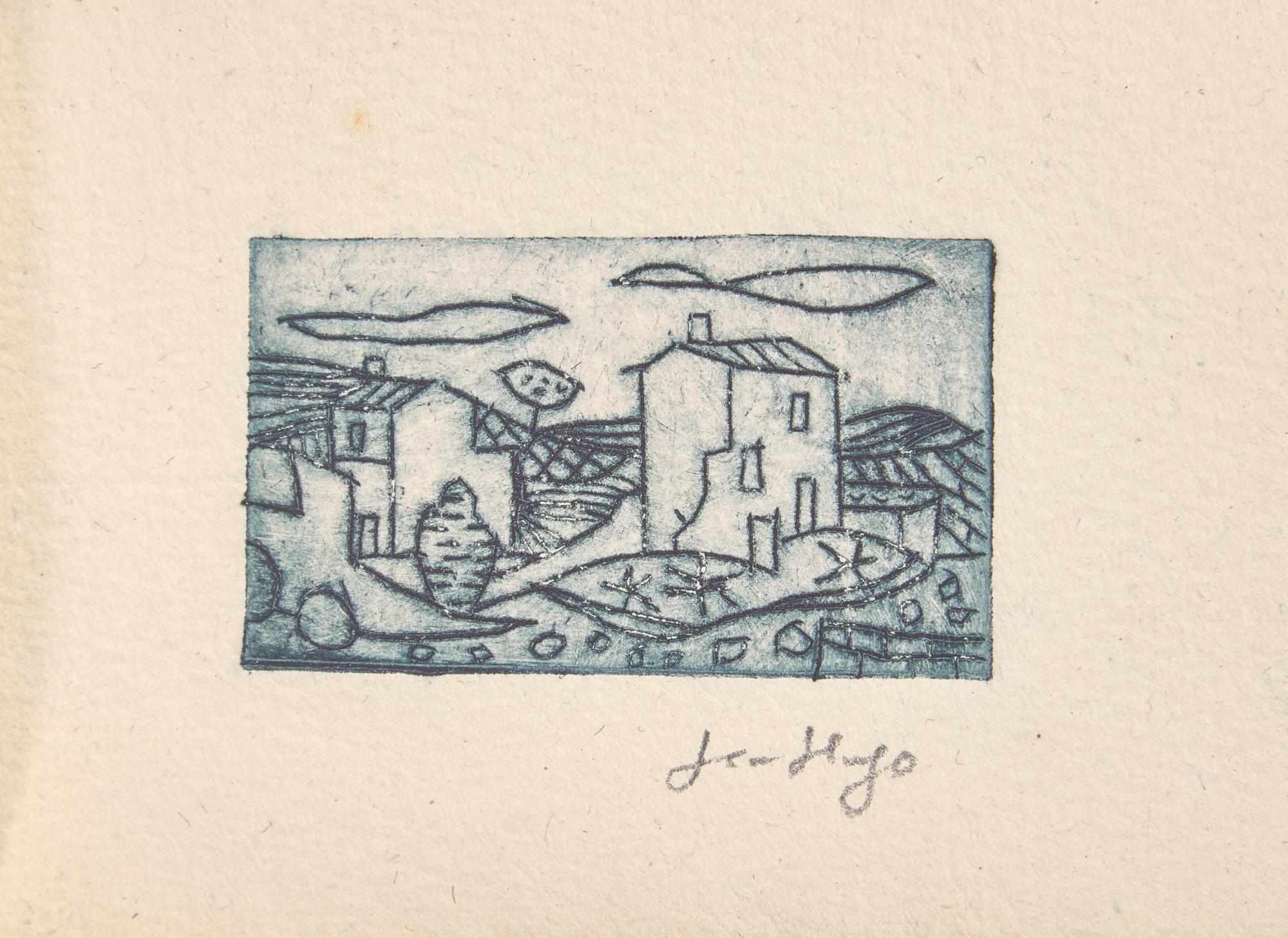 [Art] [Hugo, Jean] Group of 6 Miniature Books