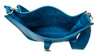 An Hermes Bleu Izmir Taurillon Clemence Evelyne III PM Handbag, 11.25" x 12" x 2.5".