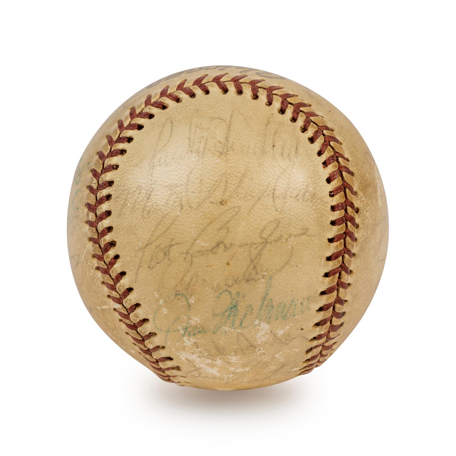 A Group of Chicago Cubs Hall of Fame Signed Autograph Baseballs and a 1973 Team Signed Baseball (Beckett Authentication Services Certified),
