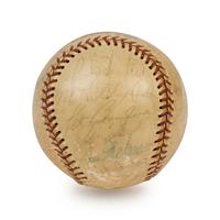 A Group of Chicago Cubs Hall of Fame Signed Autograph Baseballs and a 1973 Team Signed Baseball (Beckett Authentication Services Certified),