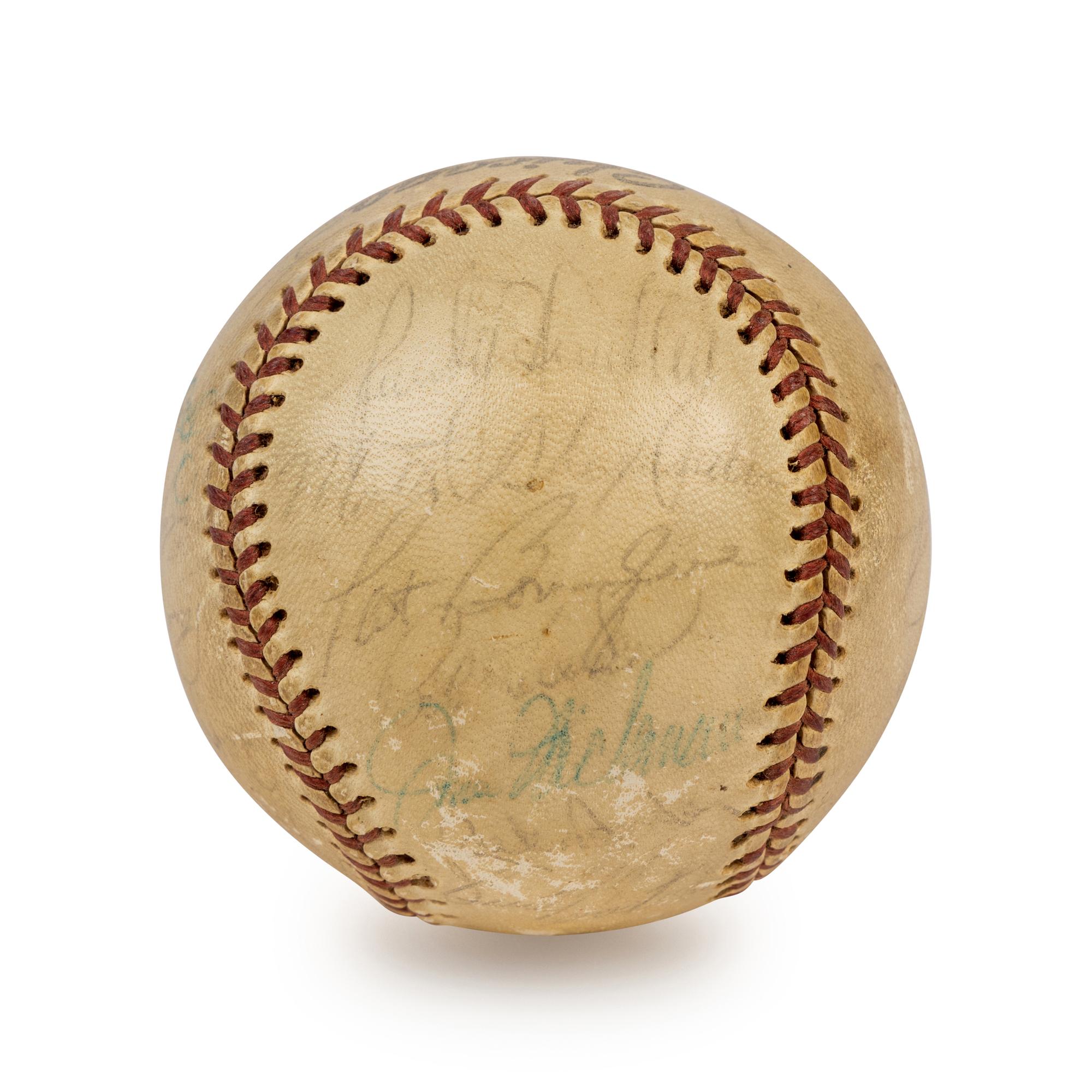 A Group of Chicago Cubs Hall of Fame Signed Autograph Baseballs and a 1973 Team Signed Baseball (Beckett Authentication Services Certified),