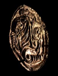 A Near Eastern Gold Applique