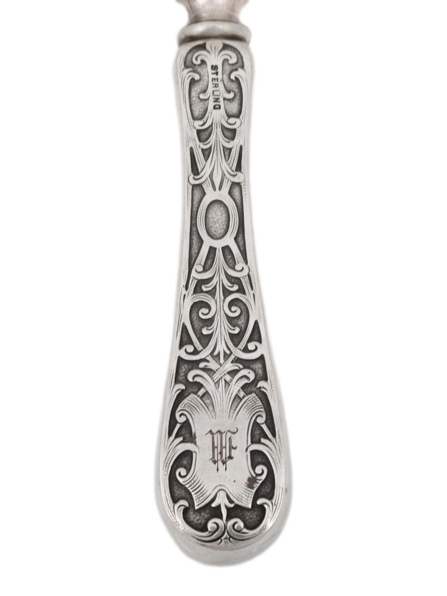 A Mauser Sheraton Silver Flatware Service