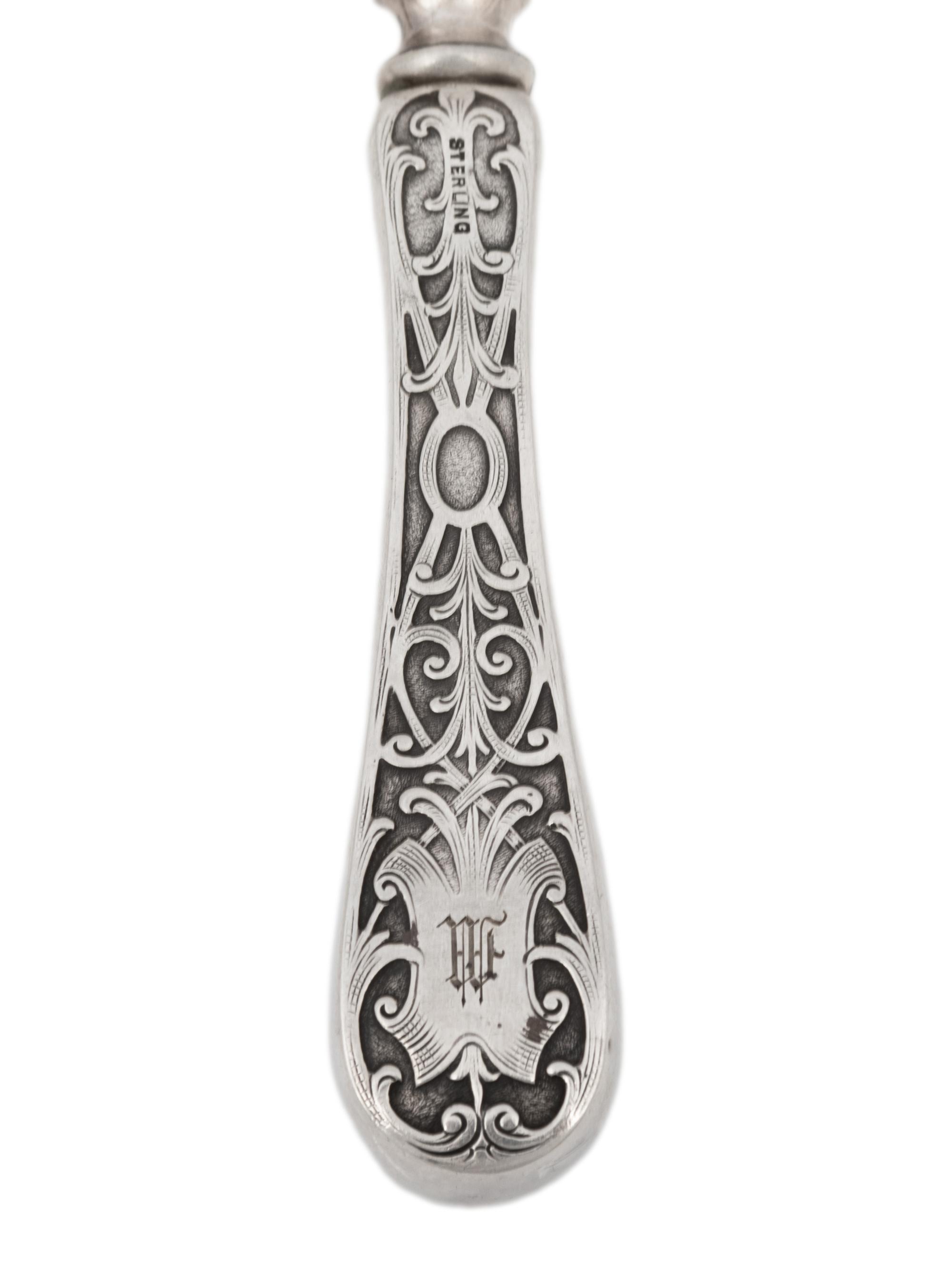 A Mauser Sheraton Silver Flatware Service