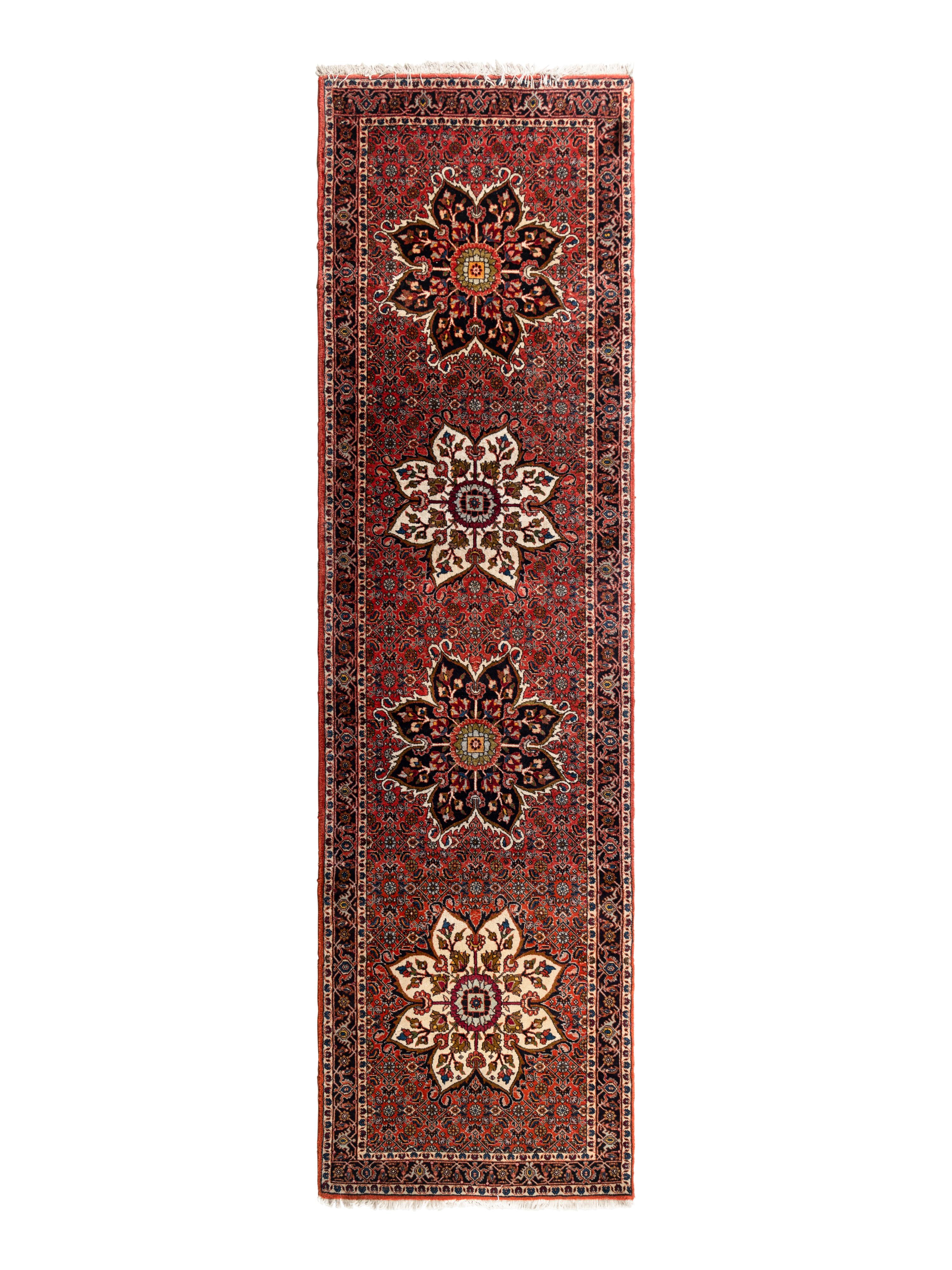 A Heriz Wool Runner