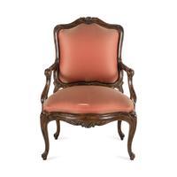 A Michael Taylor Louis XV Style Armchair