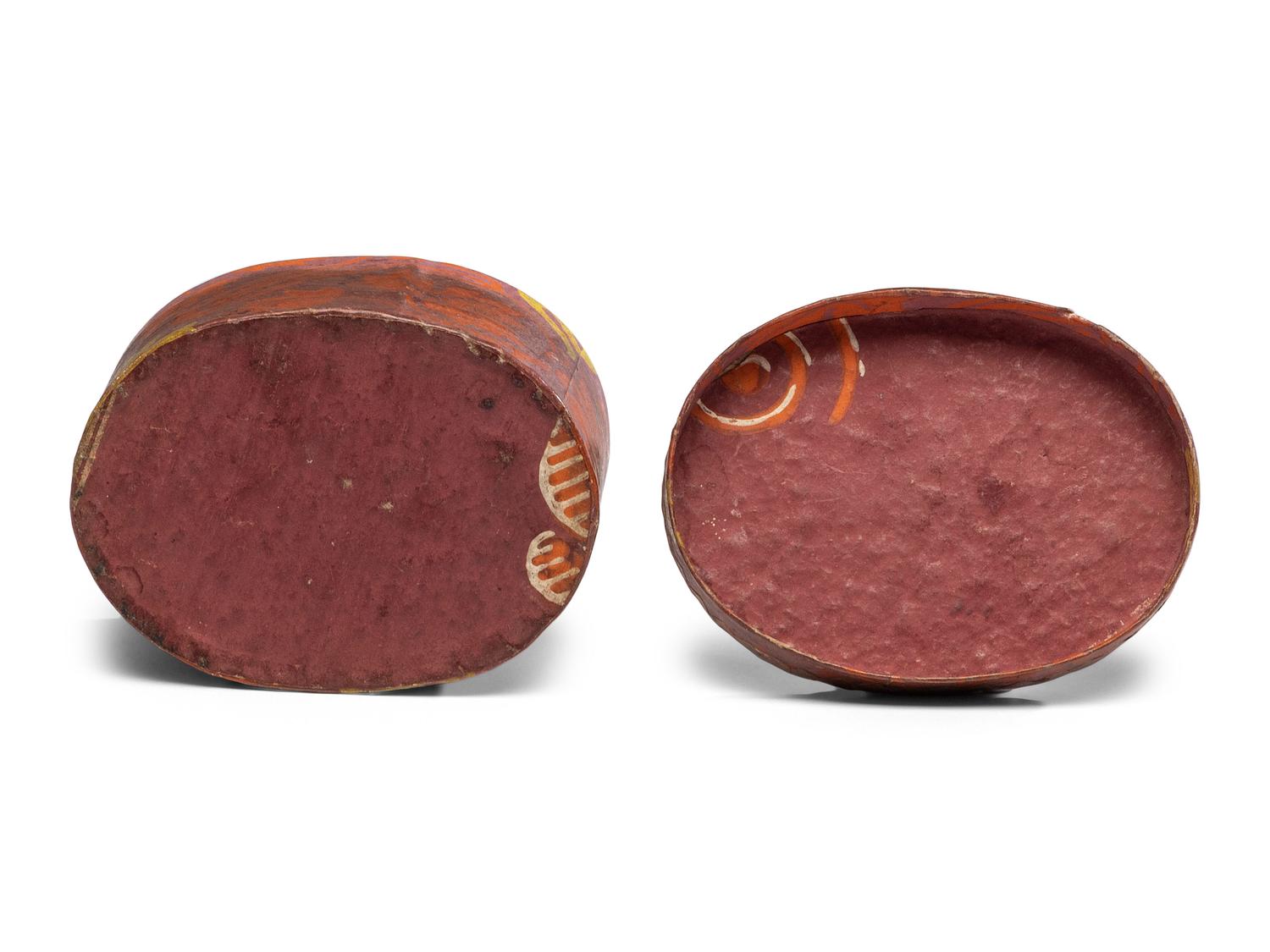 A Miniature Wallpaper Hat Box