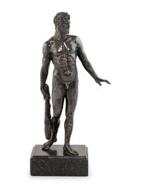A Continental Silver Figure of Hercules