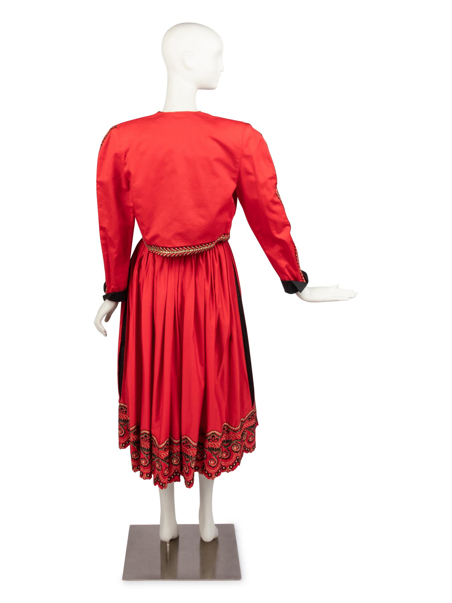Claude Montana Two-Piece Ensemble, Spring 1981