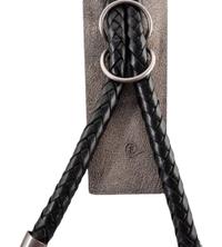 Silver Tufa Cast Katsina Bolo Tie, with Turquoise, Coral, Lapis, and 14K Gold Accents