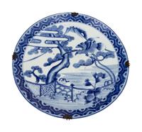 12 Japanese Blue and White Porcelain wares