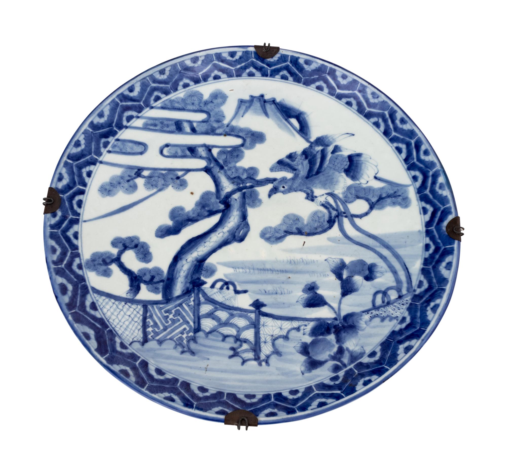 12 Japanese Blue and White Porcelain wares