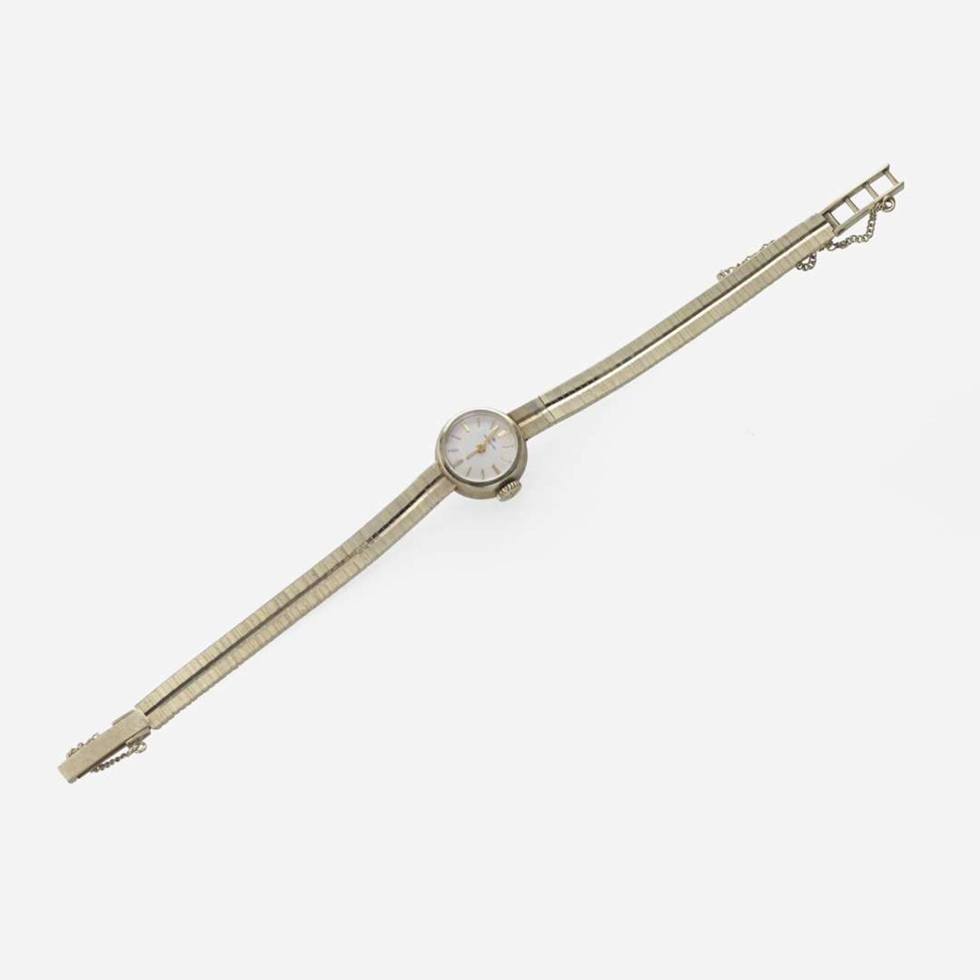A 14K Yellow Gold Ladies Watch