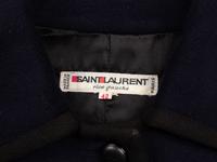 Yves Saint Laurent Rive Gauche, Cropped Jacket with Braid Trim