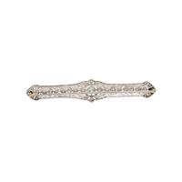 ART DECO, DIAMOND BAR BROOCH