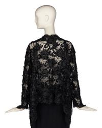 Geoffrey Beene Floral Lace Jacket