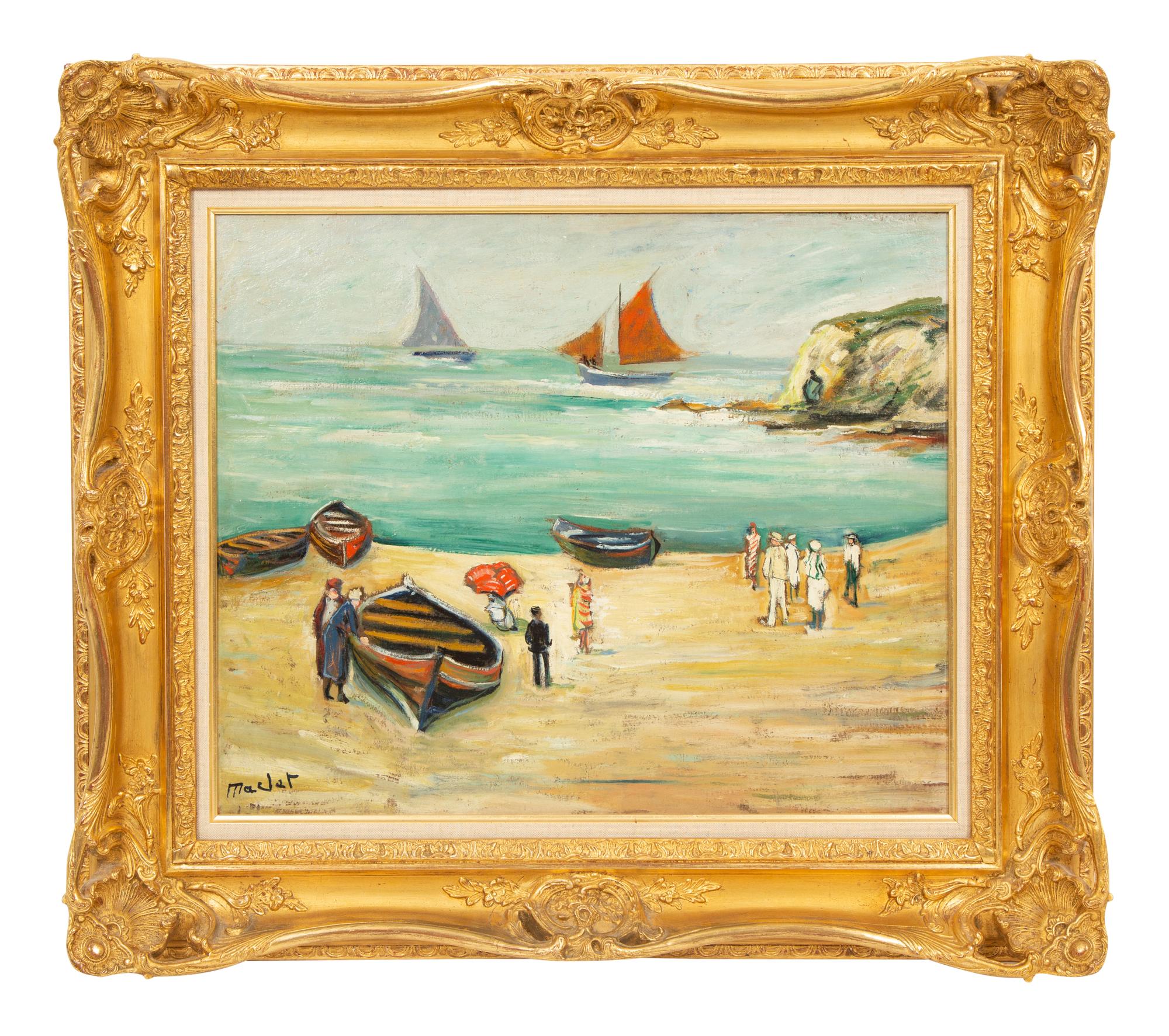 Plage aux environs de Dieppe, 1920
