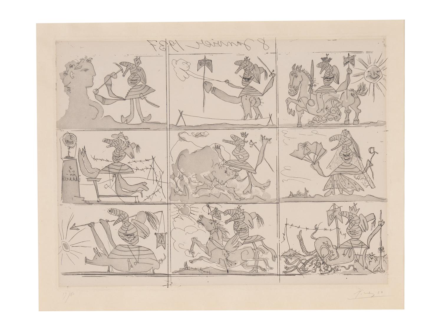 Sueño y mentira de Franco (the pair, with accompanying dedicated text page and frontispiece), 1937