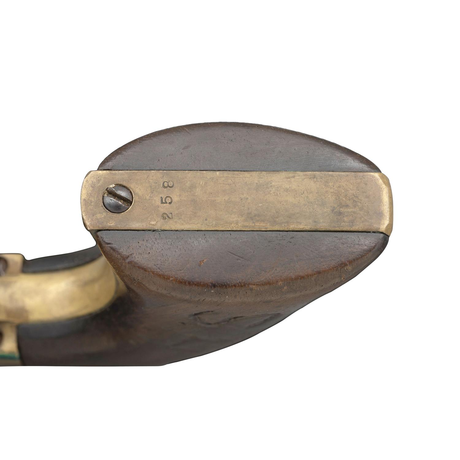 "Leech & Rigdon" Marked Replica Percussion Revolver & Period Holster