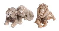 Two Bing & Grondahl Porcelain Figures or Figural Groups Width of wider 14 inches. — 20TH CENTURY