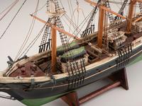 A Carved and Painted Wood Model of the Clipper Ship Flying Cloud