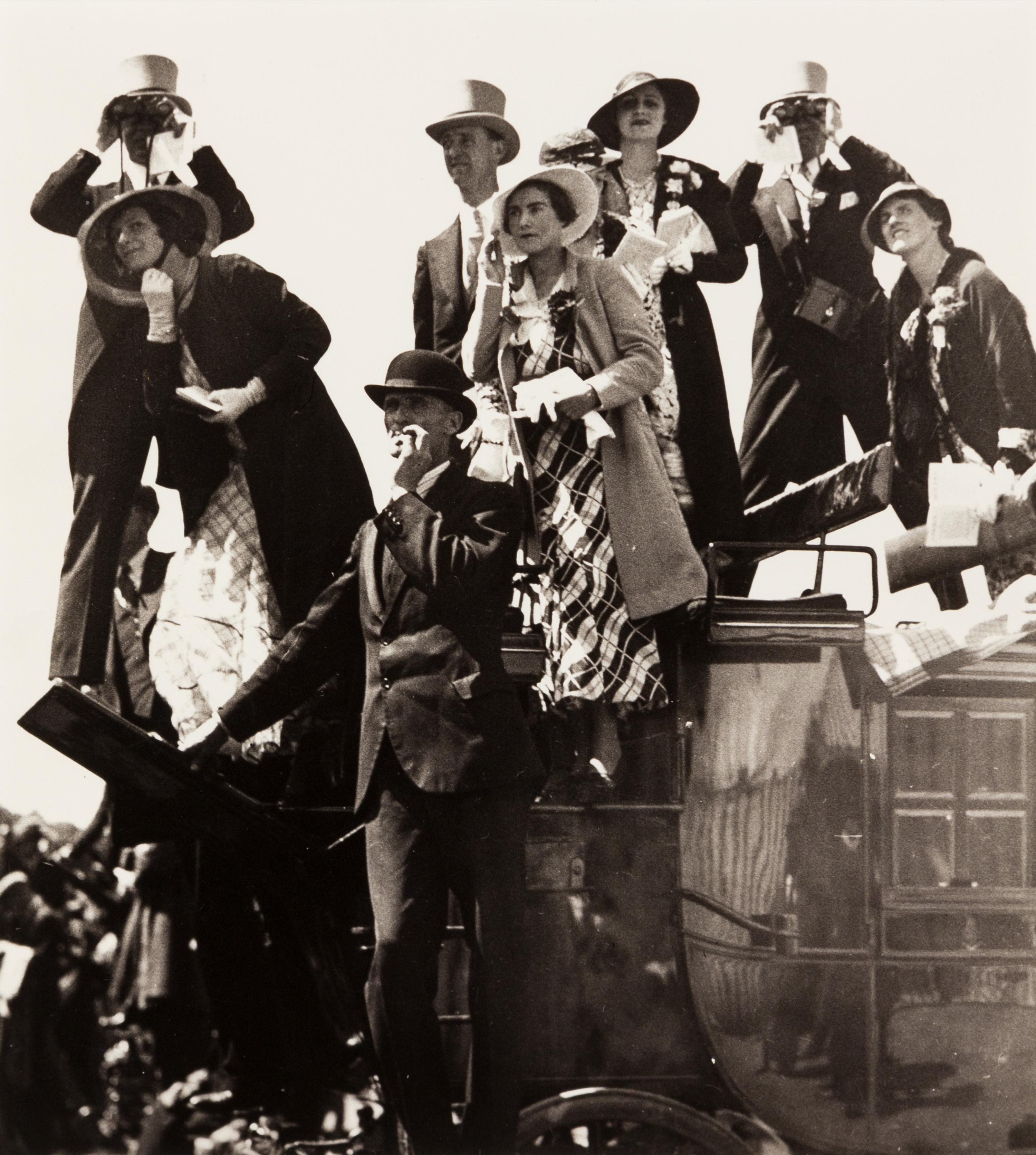 Bill Brandt, (British, 1904-1983), Coach Party, Royal Hunt Cup Day, Ascot, 1933