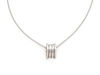 BULGARI, WHITE GOLD 'B-ZERO' PENDANT NECKLACE