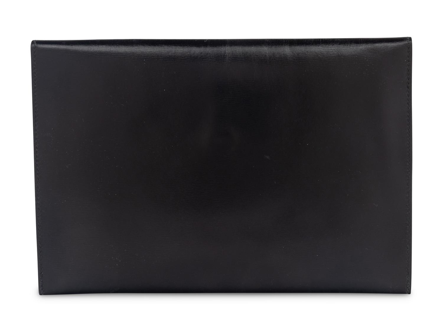 Hermès Rio Leather Clutch, 1976
