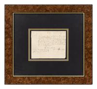 PITKIN, George (d.1806). Document signed ("Geo Pitkin Clerk"). New Haven, February 1768.