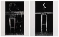 Untitled (Rope and Chair) and Untitled (Banana) , 1984 (two works)
