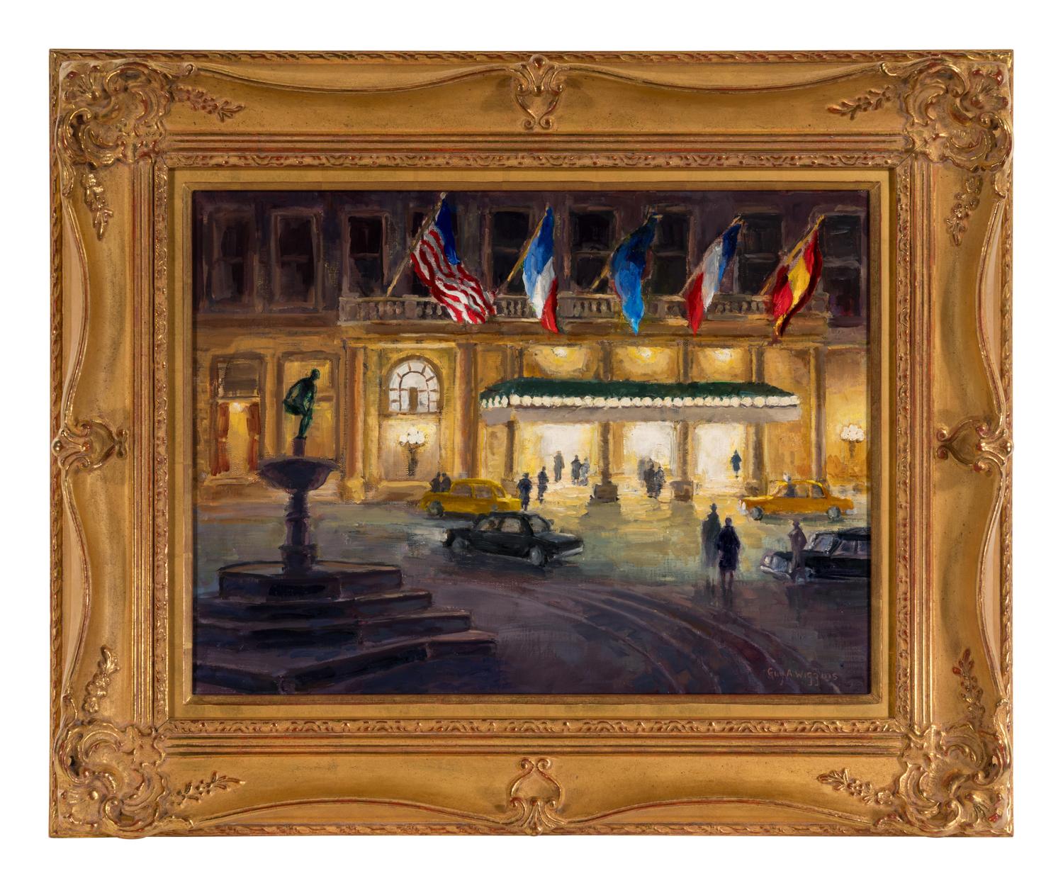 Nighttime at the Plaza