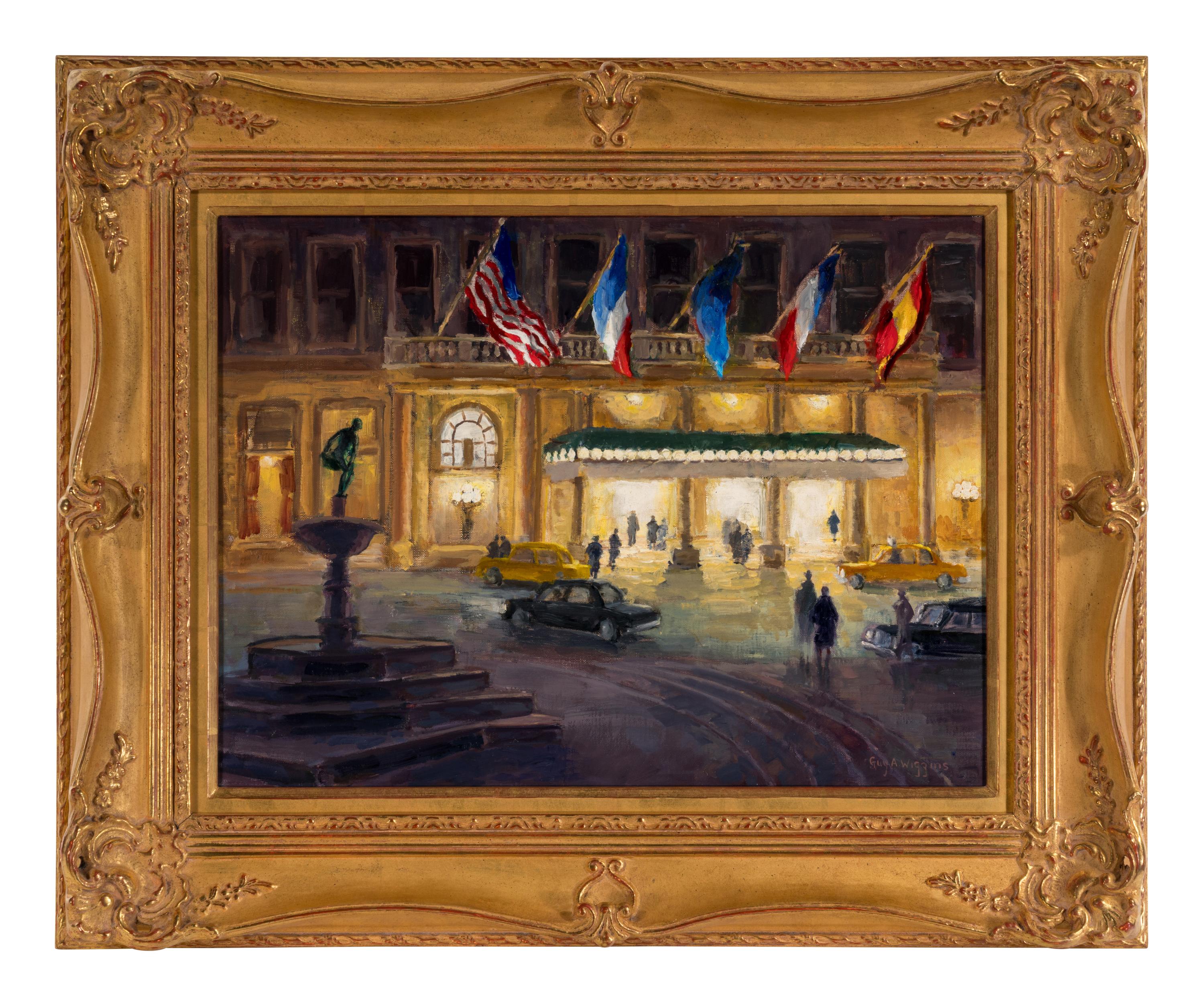 Nighttime at the Plaza