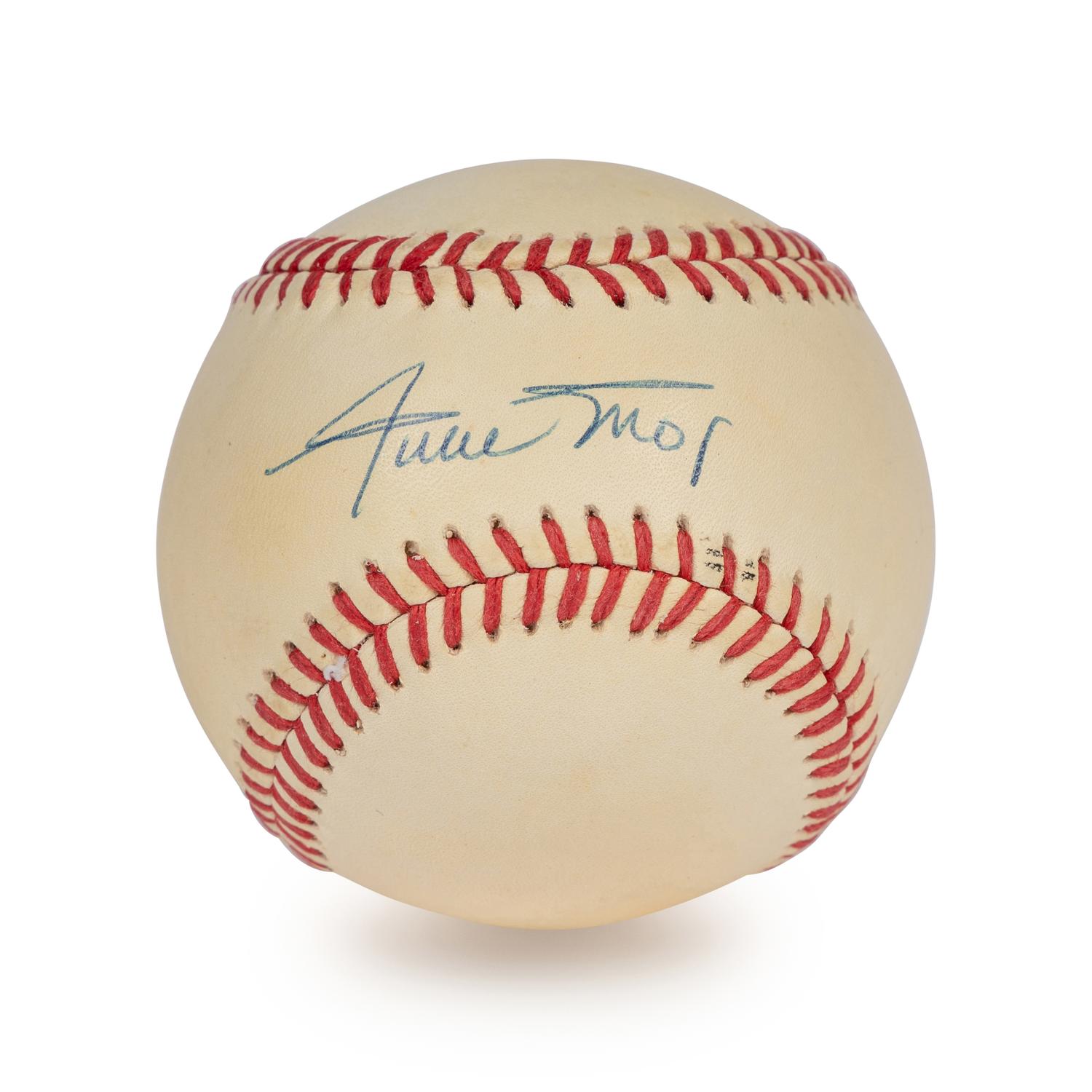 A Willie Mays Single Signed Autograph Baseball (Beckett Authentication Services Letter)