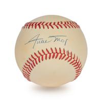 A Willie Mays Single Signed Autograph Baseball (Beckett Authentication Services Letter)