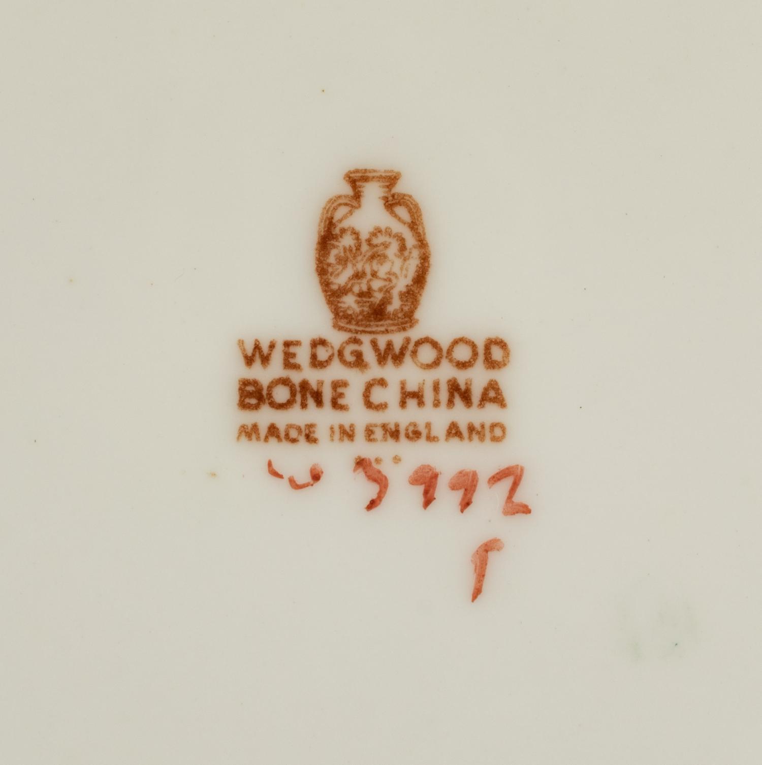 A Wedgwood Porcelain Dinner Service