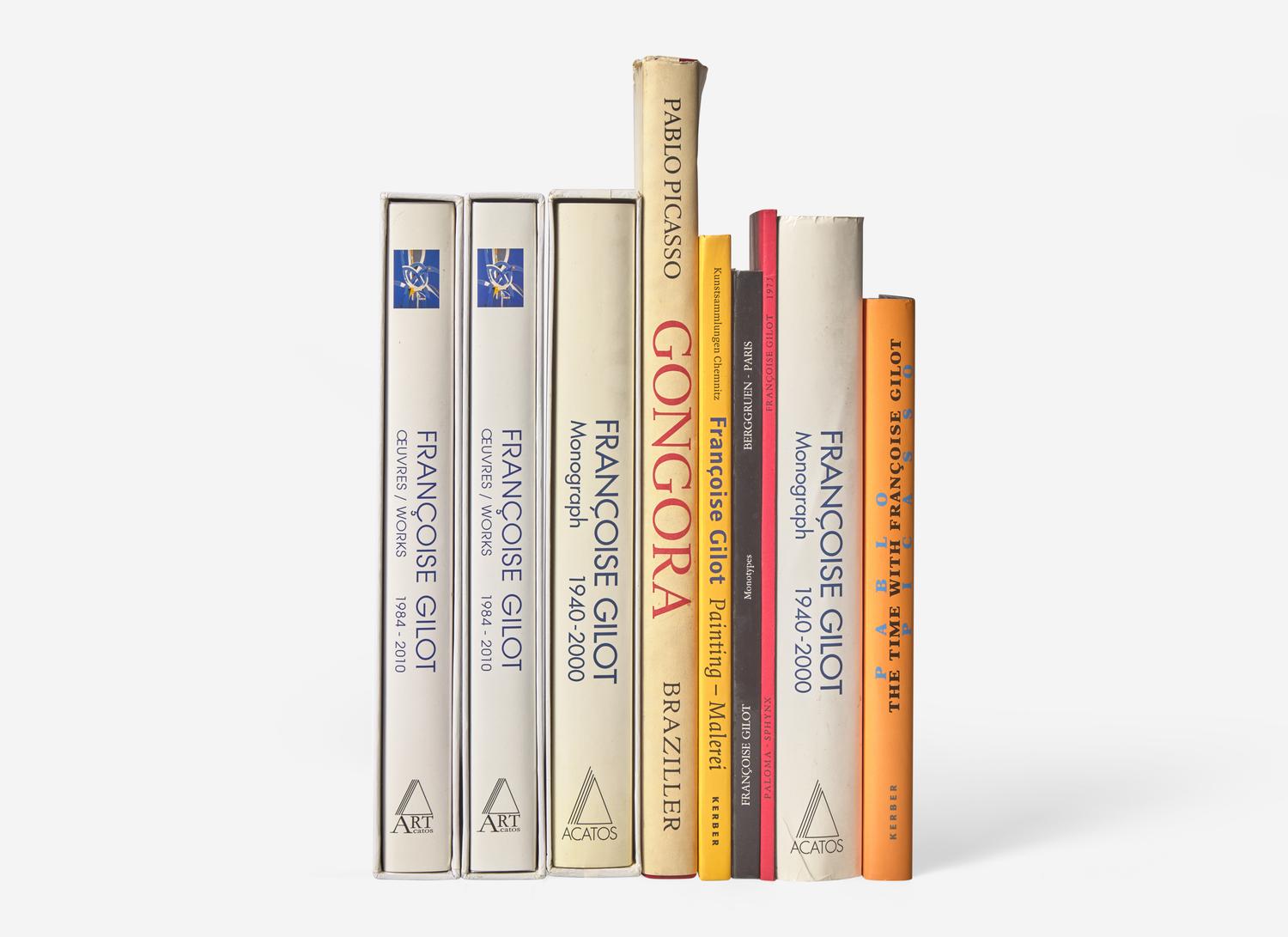 Gilot, Francoise: Group of Four Inscribed Books