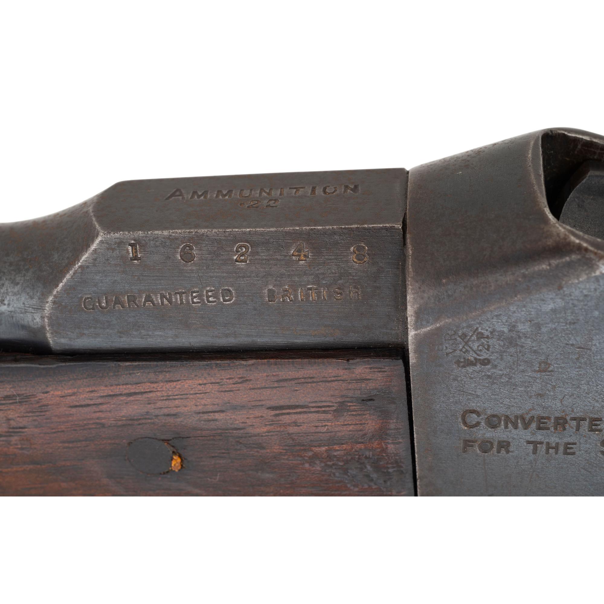 British Martini-Henry No.IV Mk.I Rifle Converted to .22LR