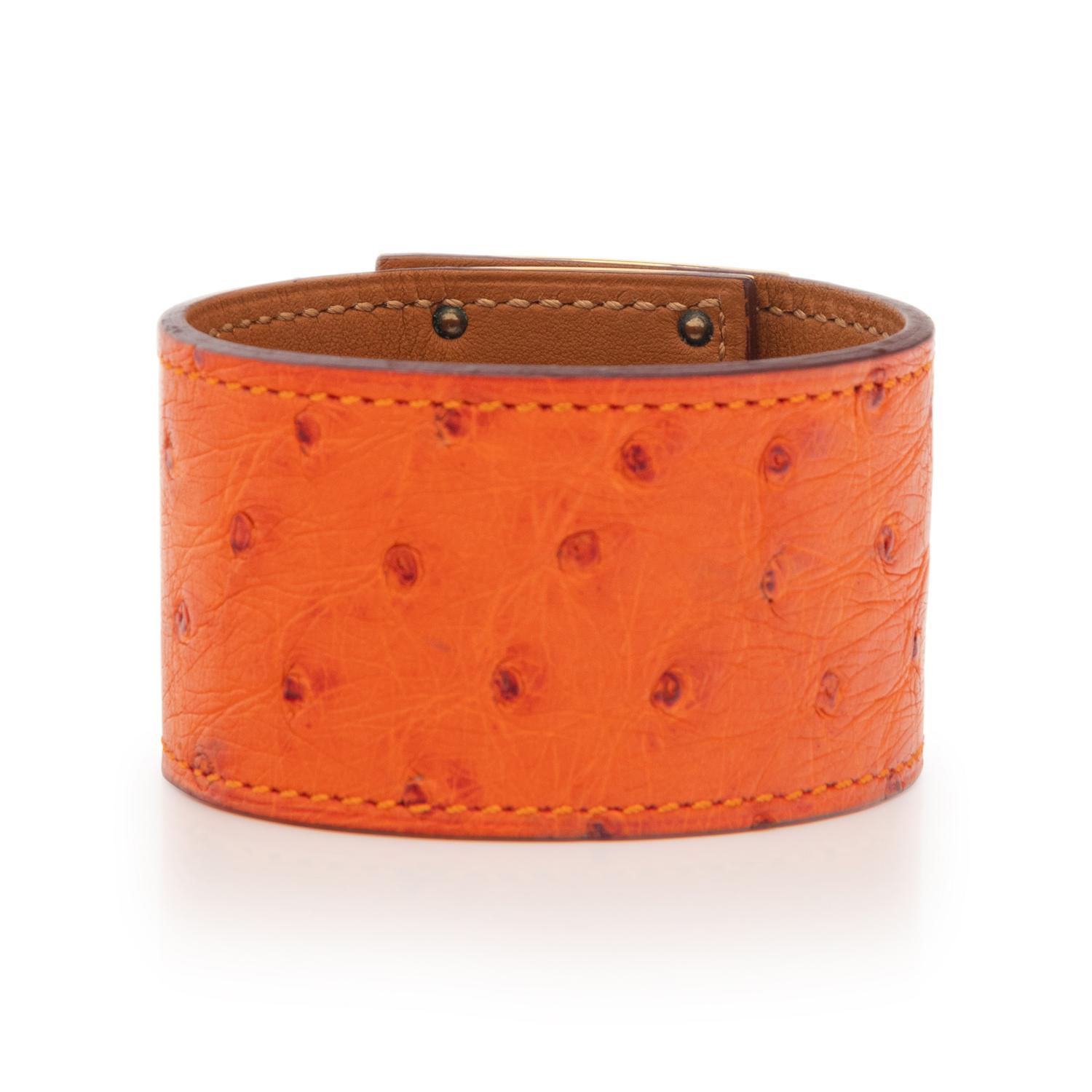 Hermès Ostrich Cuff, 2007