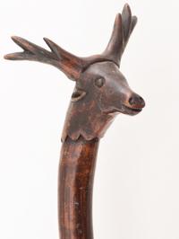 Four Folk Art Carved Canes