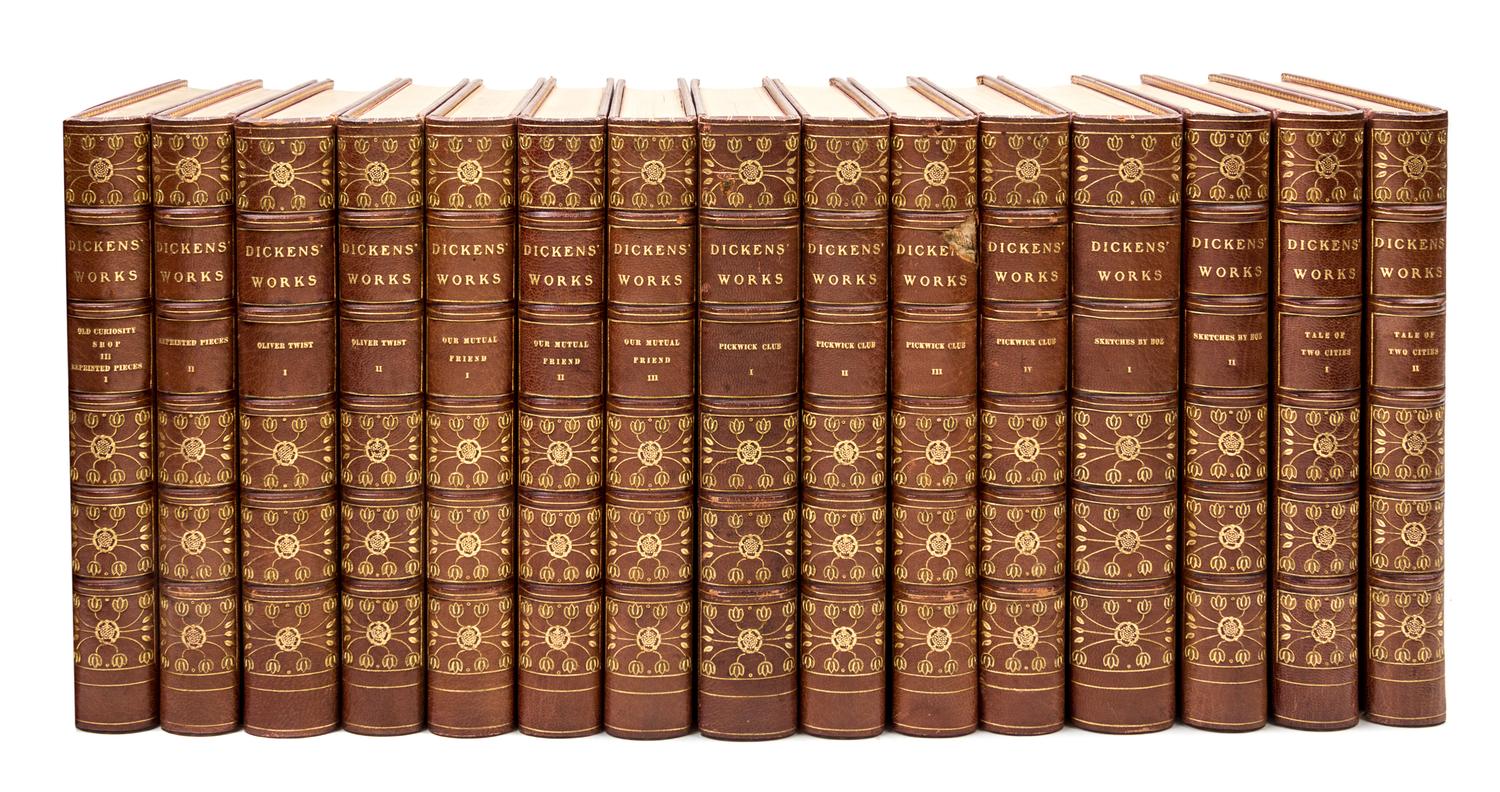 DICKENS, Charles (1812-1870). The Works of Charles Dickens. London: Chapman and Hall, 1881-1882.