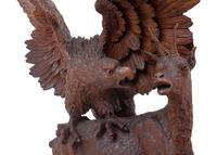 A Black Forest Carved Figural Group Attributed to Johann Georg Schwanthaler (German, 1740-1810)