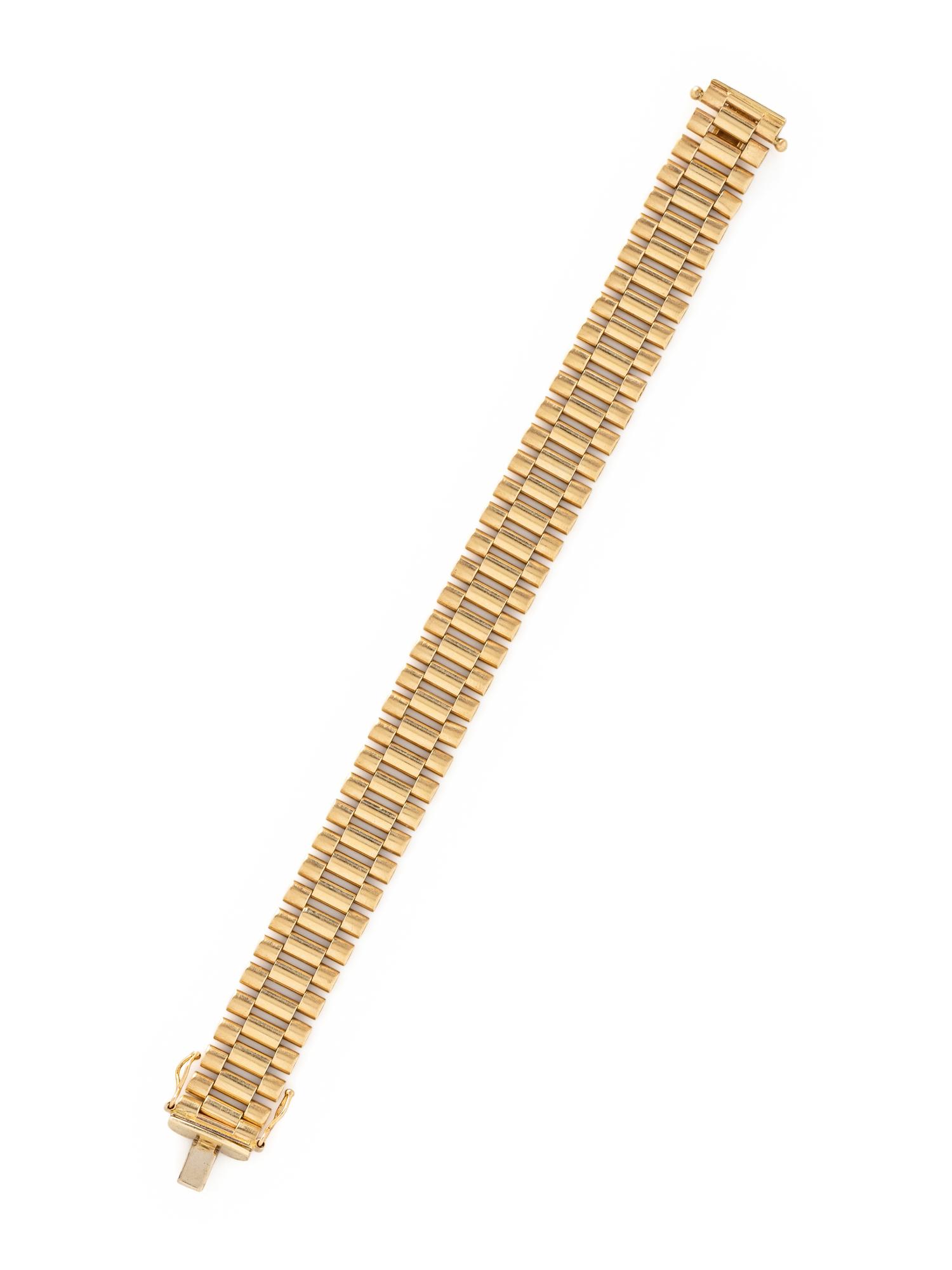 YELLOW GOLD BRACELET