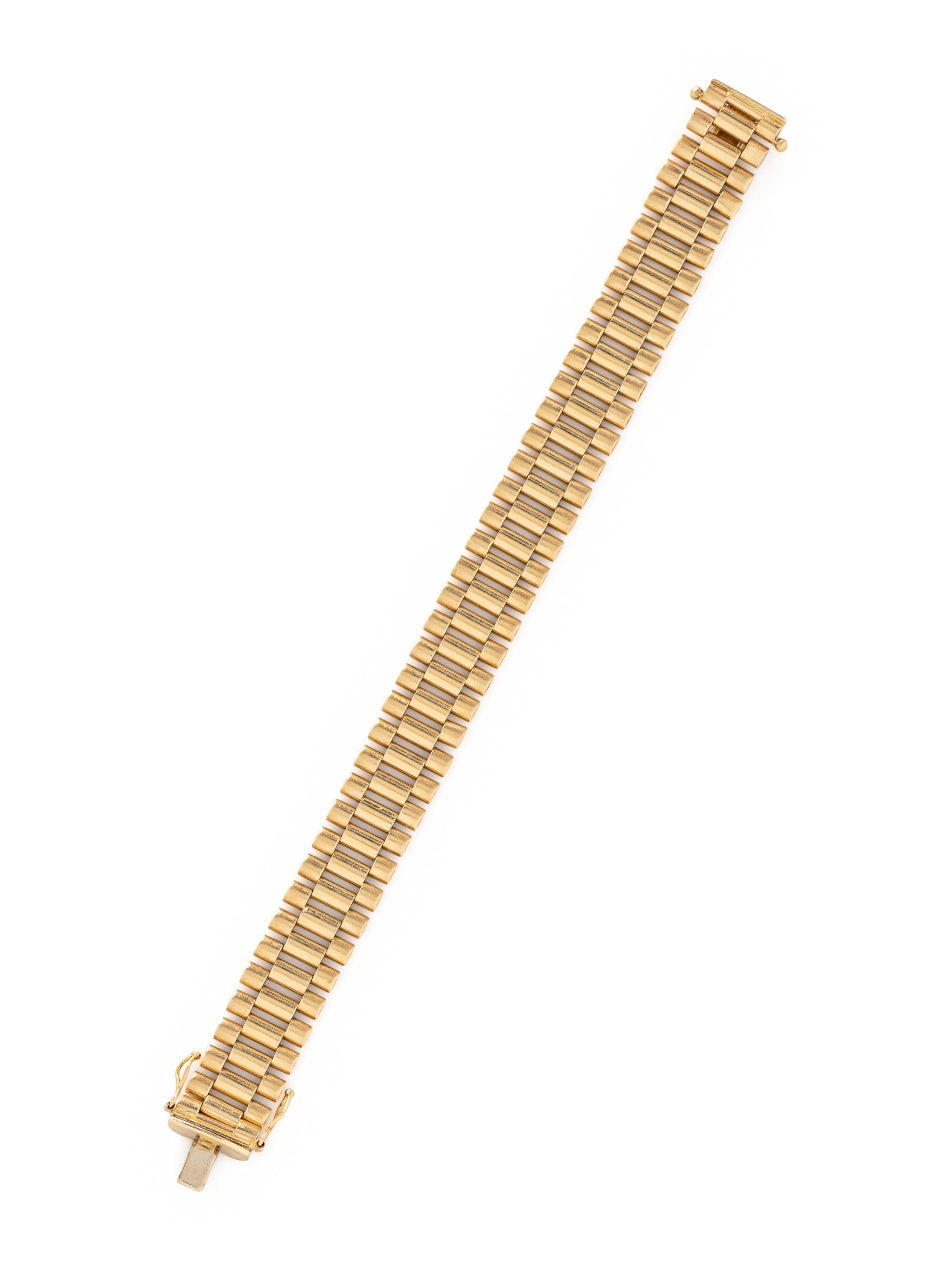YELLOW GOLD BRACELET