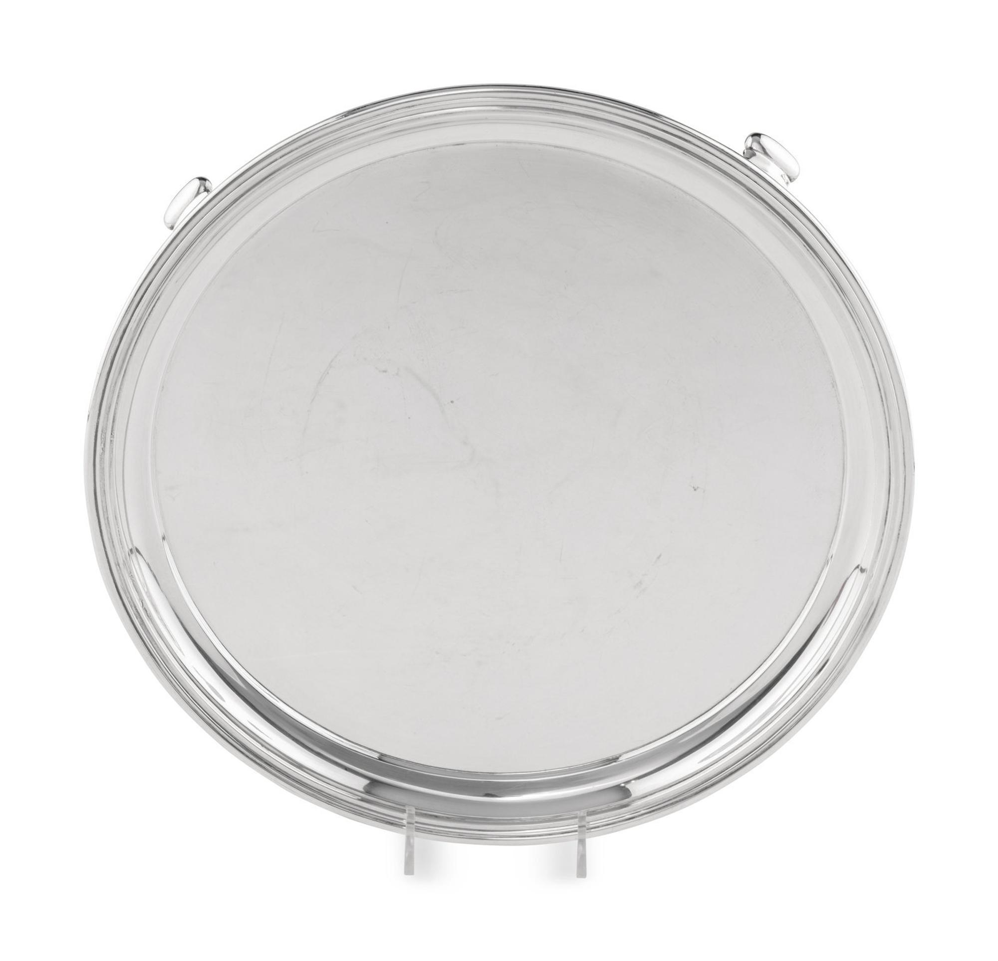 A English Silver Salver