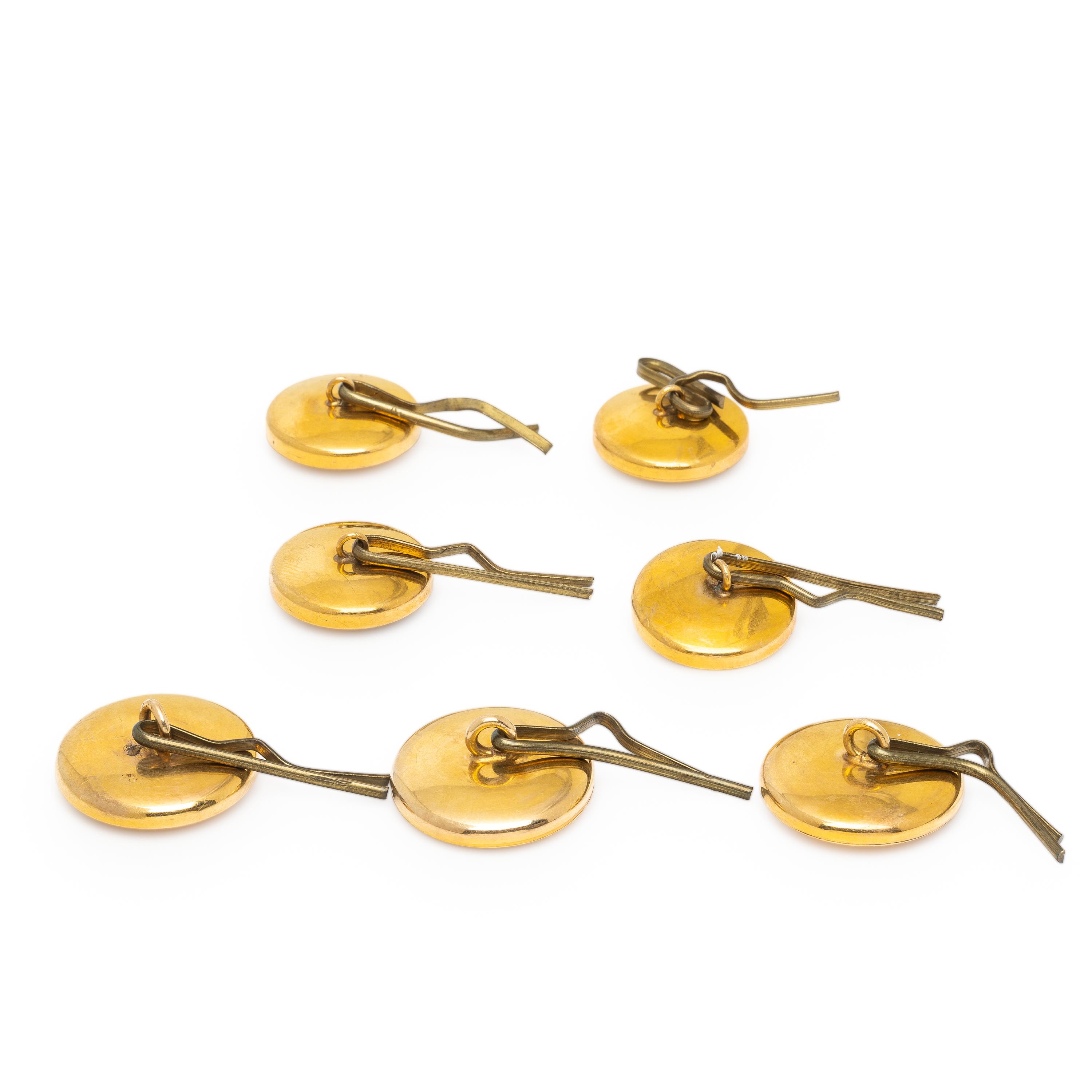 Yellow Gold Coin Dress Set