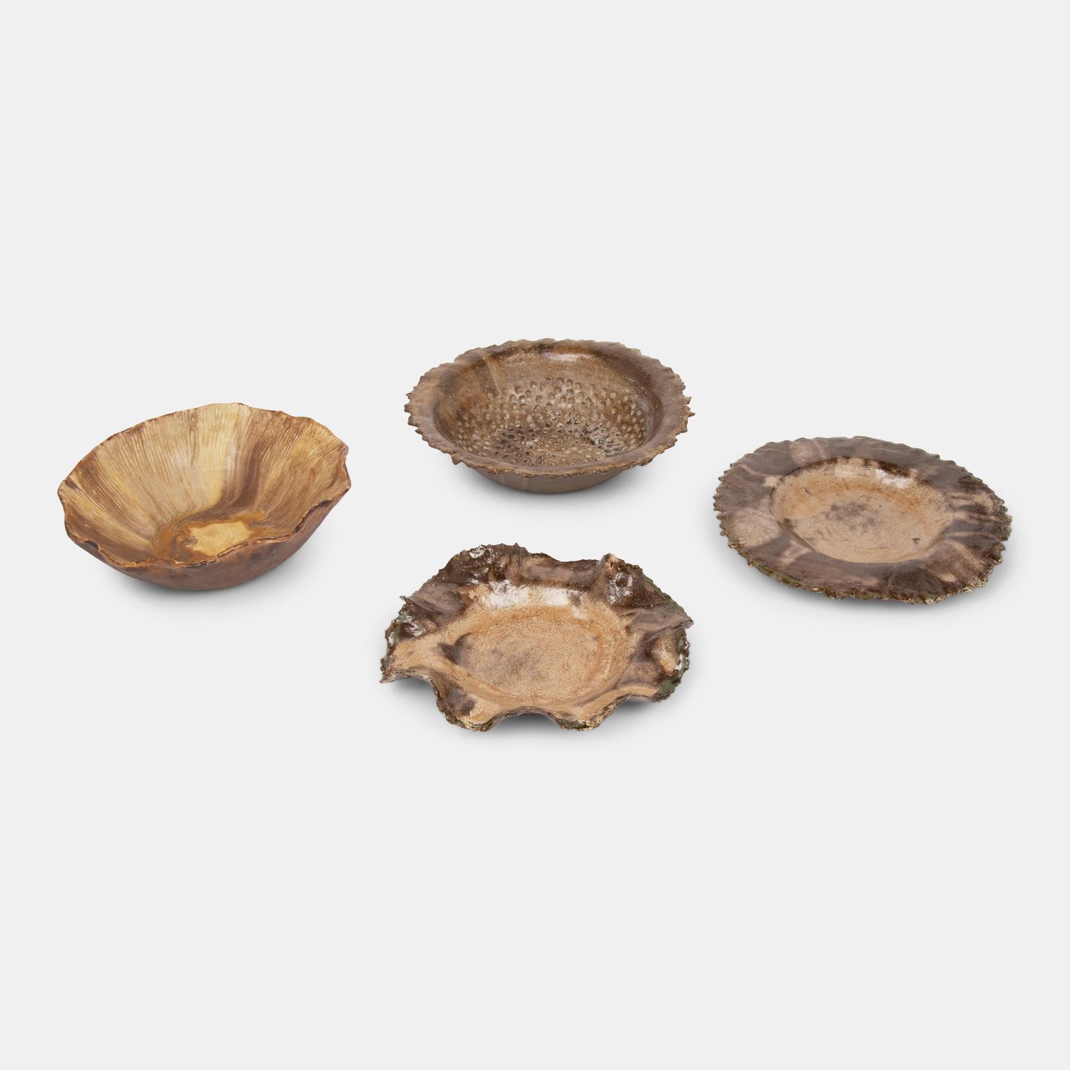 Four Bowls/Vessels, c. 1980
